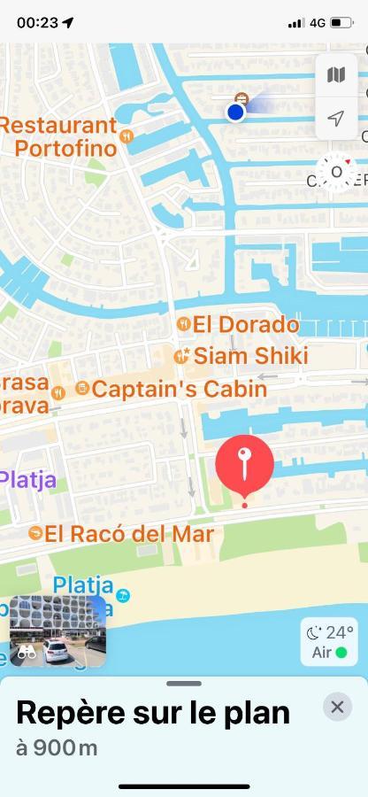 Bahia1-3-41 Apt 1Ere Ligne Mer A Empuriabrava Dış mekan fotoğraf